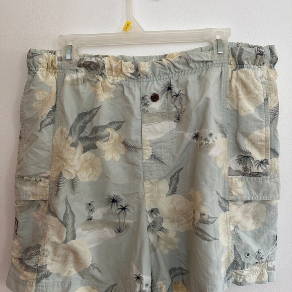 Tommy Bahama Men's Swim Trunks Lined Size Large Tropical Floral - Picture 3 of 13